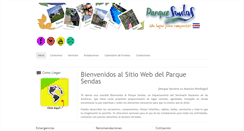 Desktop Screenshot of parquesendas.com